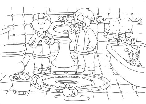 Free Printable Caillou Coloring Pages For Kids