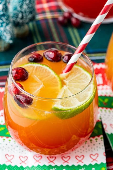 Easy Christmas Punch Recipe (Nonalcoholic) - Play Party Plan #sherbertpunch Nonalcoholic ...