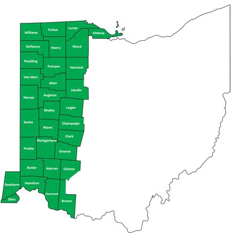 Map Of Western Ohio Routes Map | Maps Of Ohio