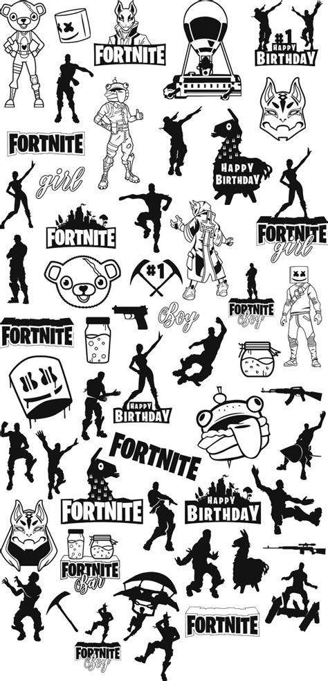 Fortnite Font Svg Free - SVG images Collections