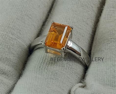 Golden Topaz Ring-yellow Topaz Ring-vintage Ring-birthstone - Etsy