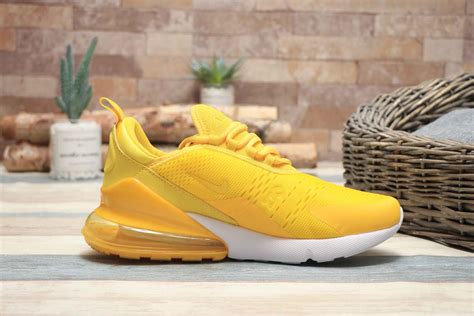 Nike Air Max 270 Bright Yellow/Mango Pas Cher