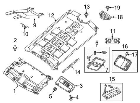 Interior Trim - Roof - 2020 Nissan NV 3500