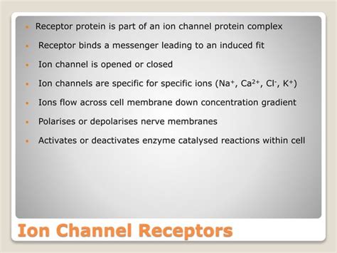 Receptors Types and details | PPT