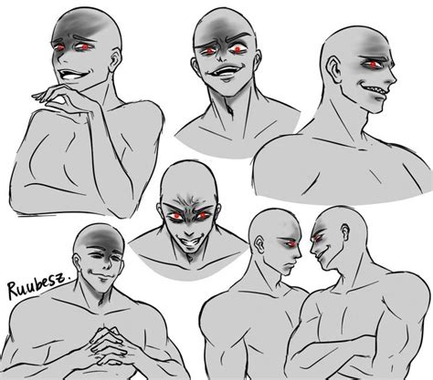 Evil faces | Face drawing reference, Anime poses reference, Art reference