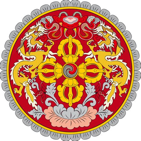 Imagen - Emblem of Bhutan.png | Historia Alternativa | FANDOM powered ...