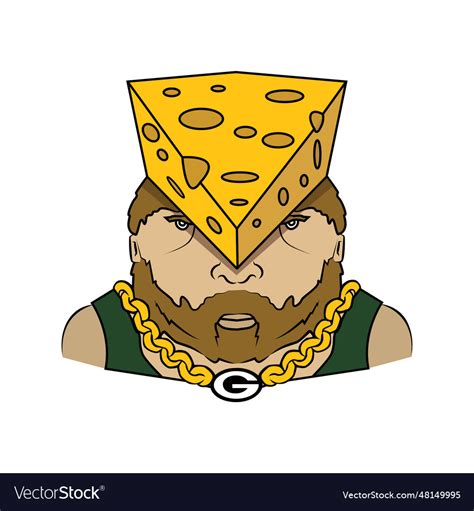 Green bay packers logo Royalty Free Vector Image