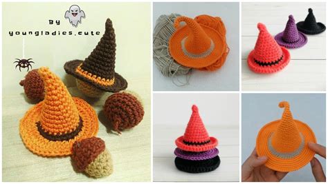 Halloween Witch Hat Crochet Patterns For Beginners