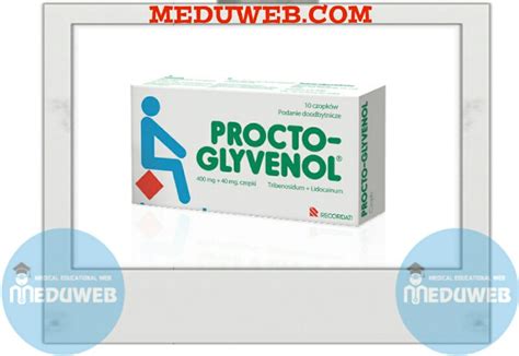 Procto-Glyvenol suppository - Meduweb