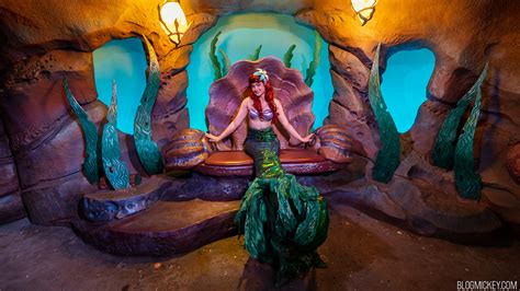 Ariel's Grotto Little Mermaid Meet & Greet Reopens at Magic Kingdom