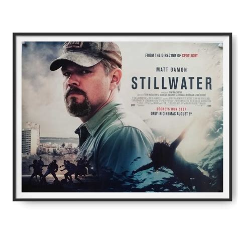 Stillwater (2021) Original UK Quad Poster - Cinema Poster Gallery