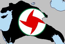 Greater Syria flag map by Magmatium on DeviantArt