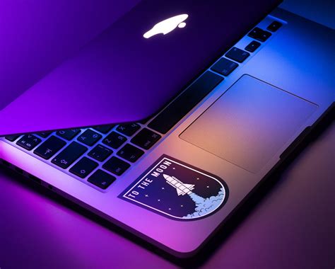 Space patch laptop sticker pack of 4 macbook decals. Quality | Etsy