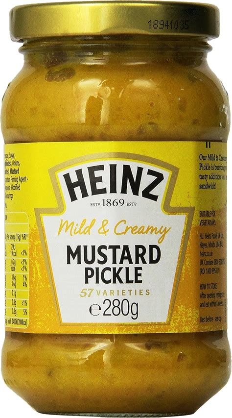 Heinz moutarde douce Pickle: Amazon.fr: Epicerie