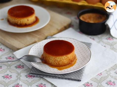 Condensed milk flan - video recipe! - Recipe Petitchef