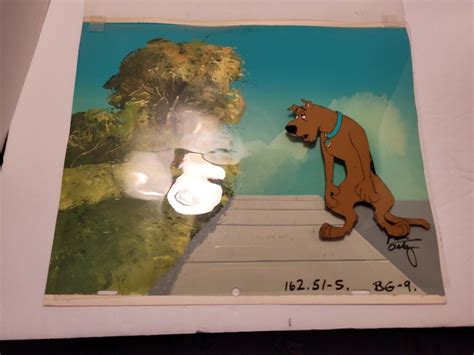 Hanna Barbera Scooby-Doo Original Hand Painted Animation Art Cel ...