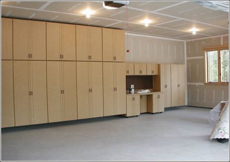 How to build a garage storage cabinet - Builders Villa