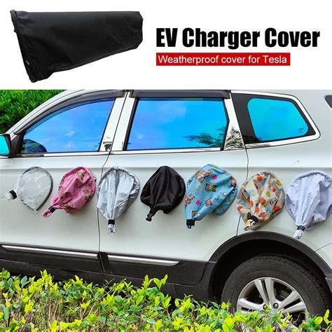 EV Charger Plug Port Cover Magnetic Electric Car Charging Port Cover ...