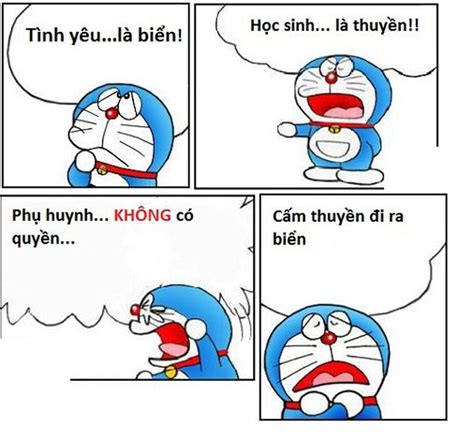 Tổng hợp ảnh chế Doremon hay nhất