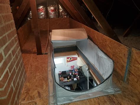 Attic Insulation - A Deck For Your Attic! - Attic Stair Door Insulation