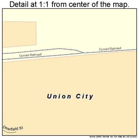 Union City Ohio Street Map 3978624