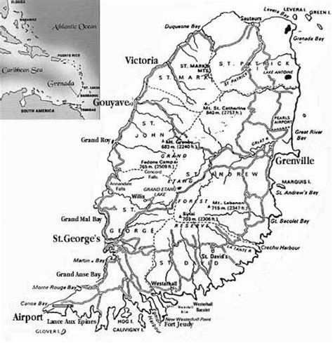 Map of Grenada | Grenada Explorer