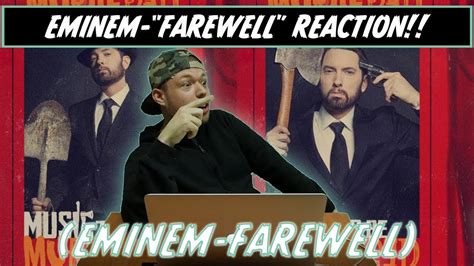 EMINEM FAREWELL REACTION/REVIEW - YouTube