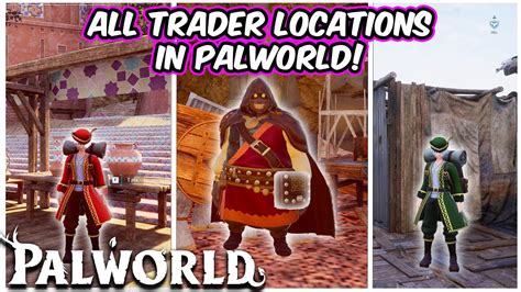 All VILLAGE And Merchant Locations In Palworld! - YouTube