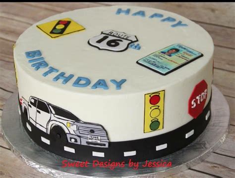 Drivers License Cake Ideas - yellowwork