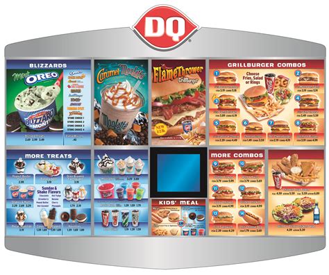 Dairy Queen Printable Menu