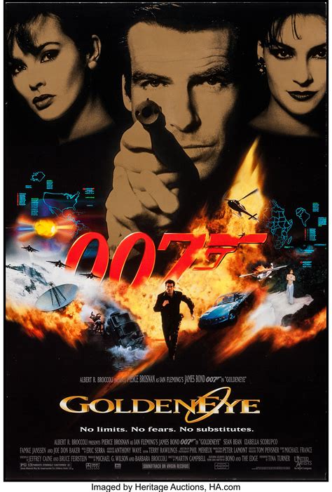 GoldenEye (1995) movie posters - Fonts In Use