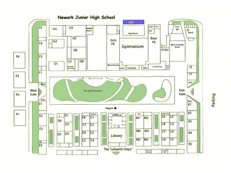 School Map - Newark Middle School