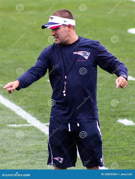 Josh McDaniels New England Patriots Offensive Coordinator Editorial Photo - Image of mcdaniels ...