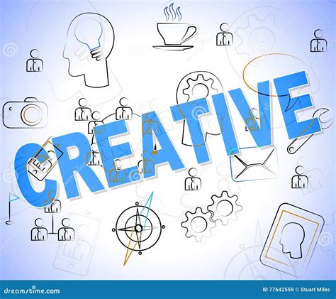 Creative Word Concept Career And People Doing Job Related Activities Stock Photo | CartoonDealer ...