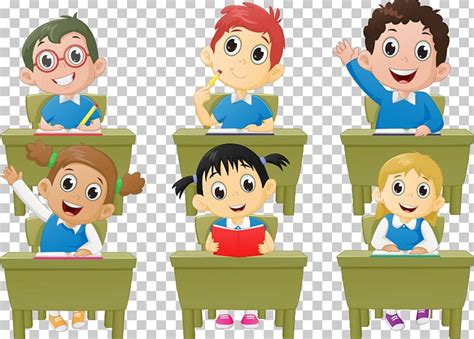 Student Classroom Lesson Cartoon PNG, Clipart, Back To School, Cartoon Characters, Cartoon ...