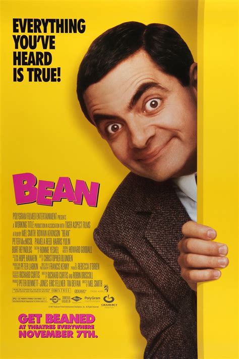 Bean (1997) | Movie posters, Movie posters vintage, Comedy films