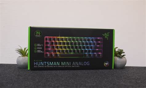 Razer Huntsman Mini Analog Test: It doesn't get smaller than this