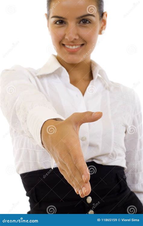 Business Woman Handshake Royalty Free Stock Images - Image: 11865159