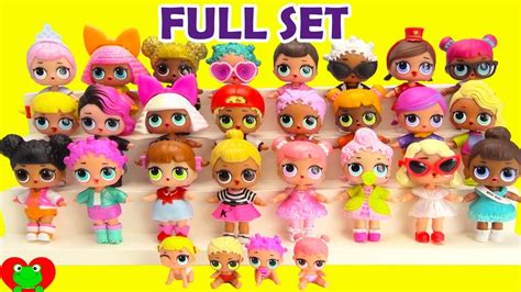 L.O.L. Dolls FULL SET Complete Collection - YouTube