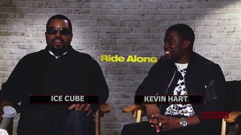 Ice Cube And Kevin Hart Go For A 'Ride Along' - YouTube