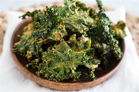 Recipe: Cheesy Vegan Kale Chips | Kitchn