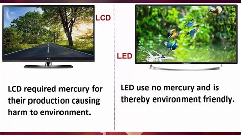 LED vs LCD | Difference between lcd and led tv which one is better - YouTube