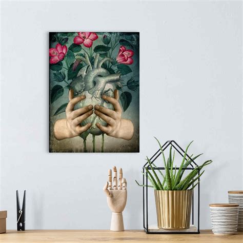 A Green Heart Wall Art, Canvas Prints, Framed Prints, Wall Peels ...