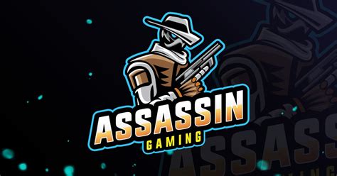 Assassin Team Mascot & eSports Gaming Logo by nanoagency on Envato Elements