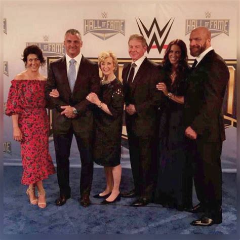 Vince McMahon, Linda McMahon, Shane McMahon, Marissa Mazzola McMahon ...