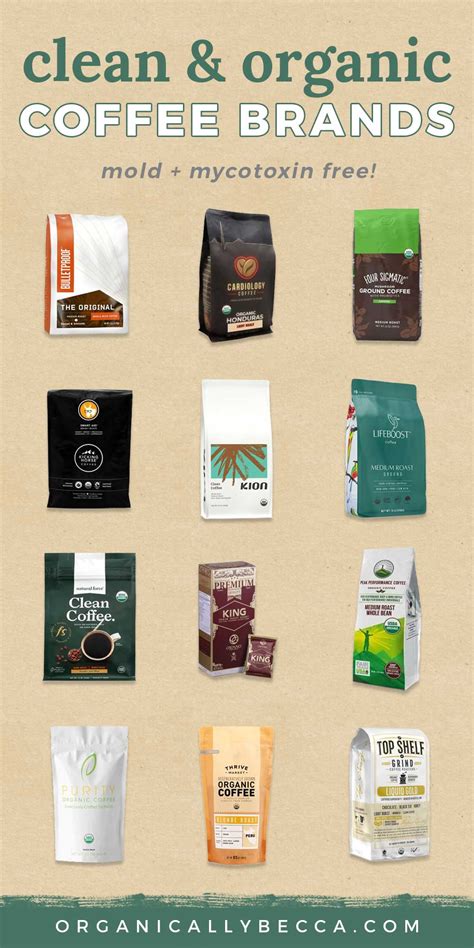 Clean and Organic Coffee Brands