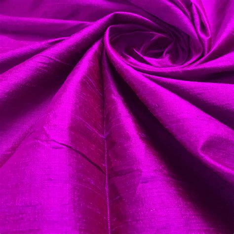 Handwoven Raw Silk Fabrics Buy Online - Dark Magenta Raw Silk Fabric ...