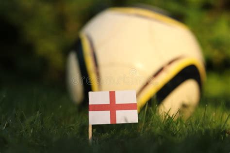 England National Flag. Huge Superpower in Football Teams. World ...