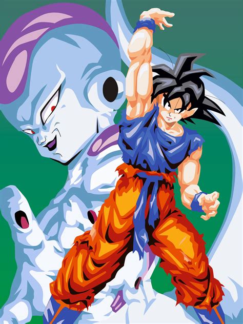 Gohan Wallpaper Goku Vs Freeza Desenhos Dragonball Goku Desenho | The ...