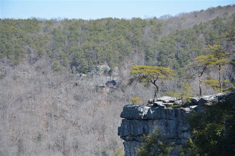 buzzard's roost from a distance | Fall creek, State parks, Natural landmarks